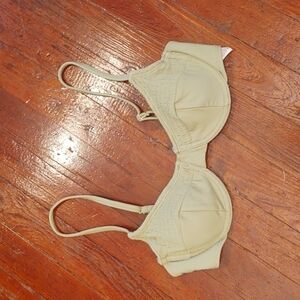 xhilaration Olive Green Structured Bikini Top Sz M